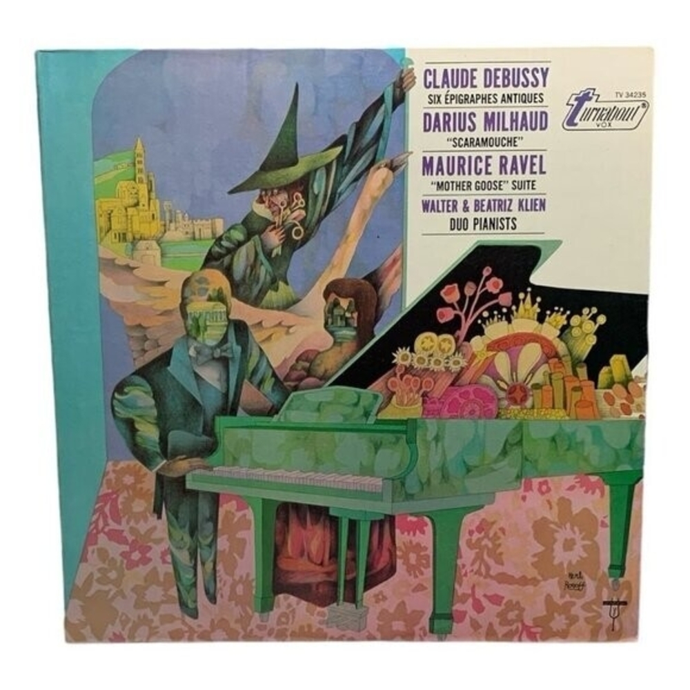 LP Claude Debussy  - Six Epigraphs Antiques Vinyl Record